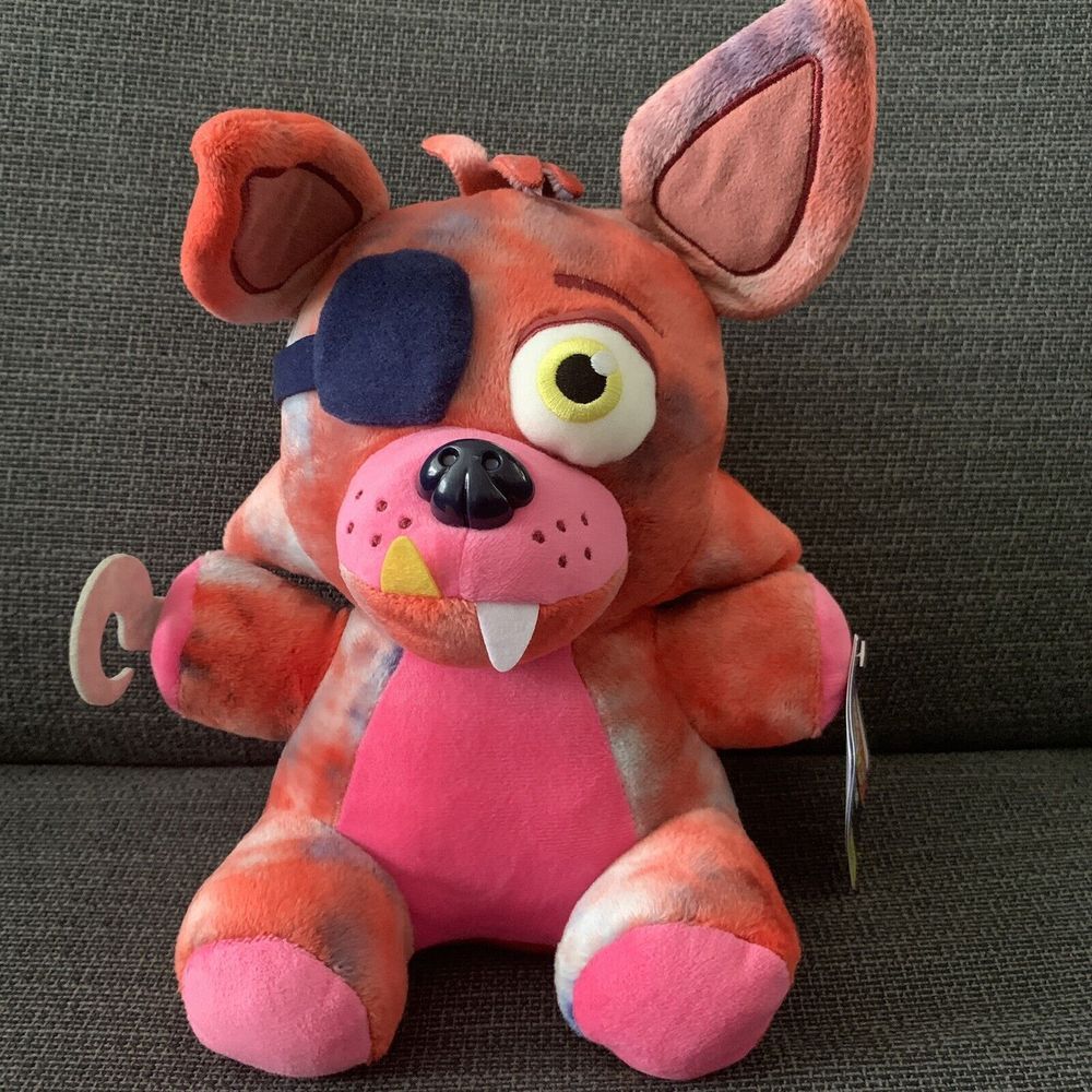 FNAF 10" Five Nights At Freddy's Funko‎ FOXY TIE-DYE Hot Topic Exclusive